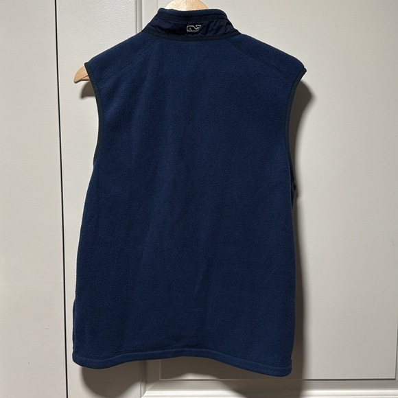 Vineyard Vines blue fleece vest size small - Picture 3 of 3
